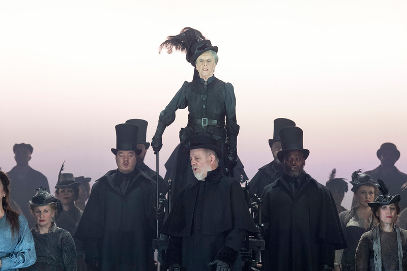 'Jack the Ripper: The Women of Whitechapel' Opera by Iain Bell performed by English National Opera at the London Coliseum, UK