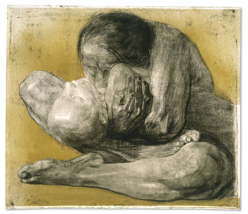 Käthe Kollwitz Woman with dead child, 1903,© The Trustees of the British Museum